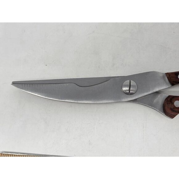 GUNTER WILHELM EXECUTIVE CHEF SERIES KITCHEN SHEARS 440C GERMAN STEEL 10" - Picture 2 of 6